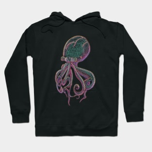 psychedelic octopus Hoodie